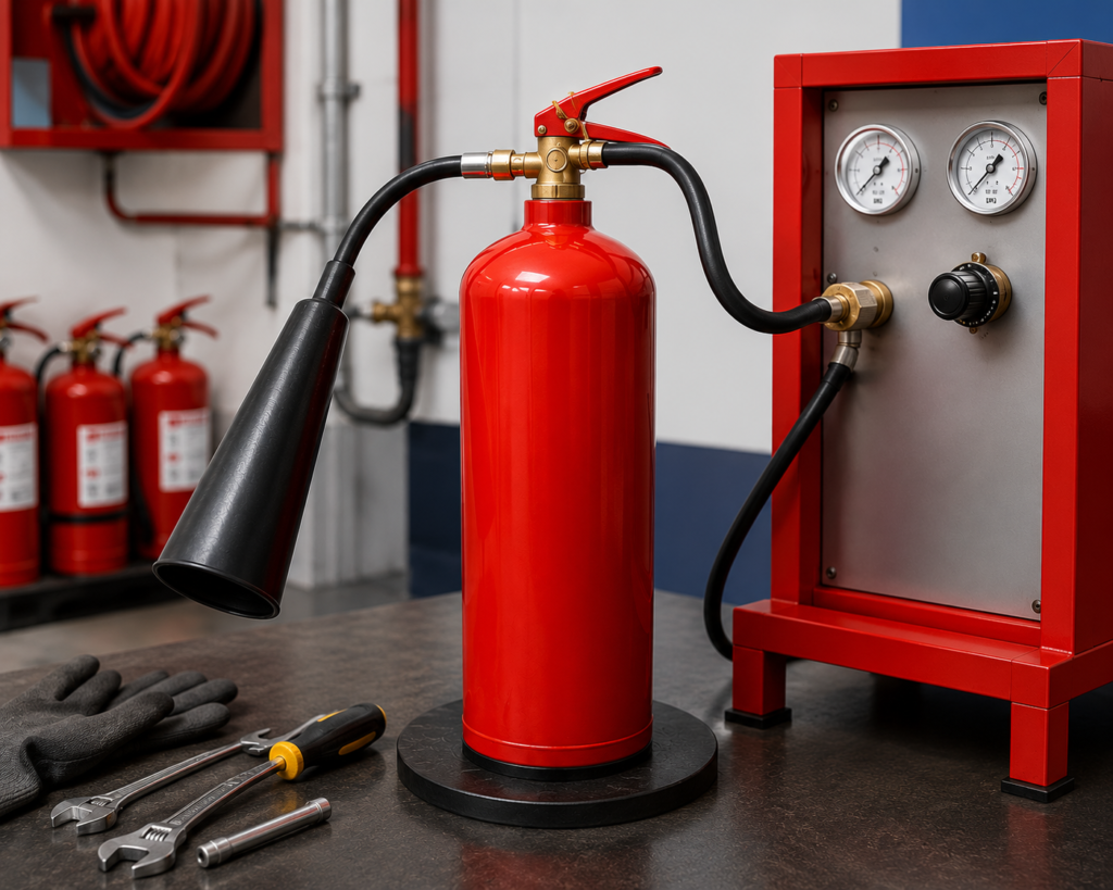CO₂ Fire Extinguisher Refilling