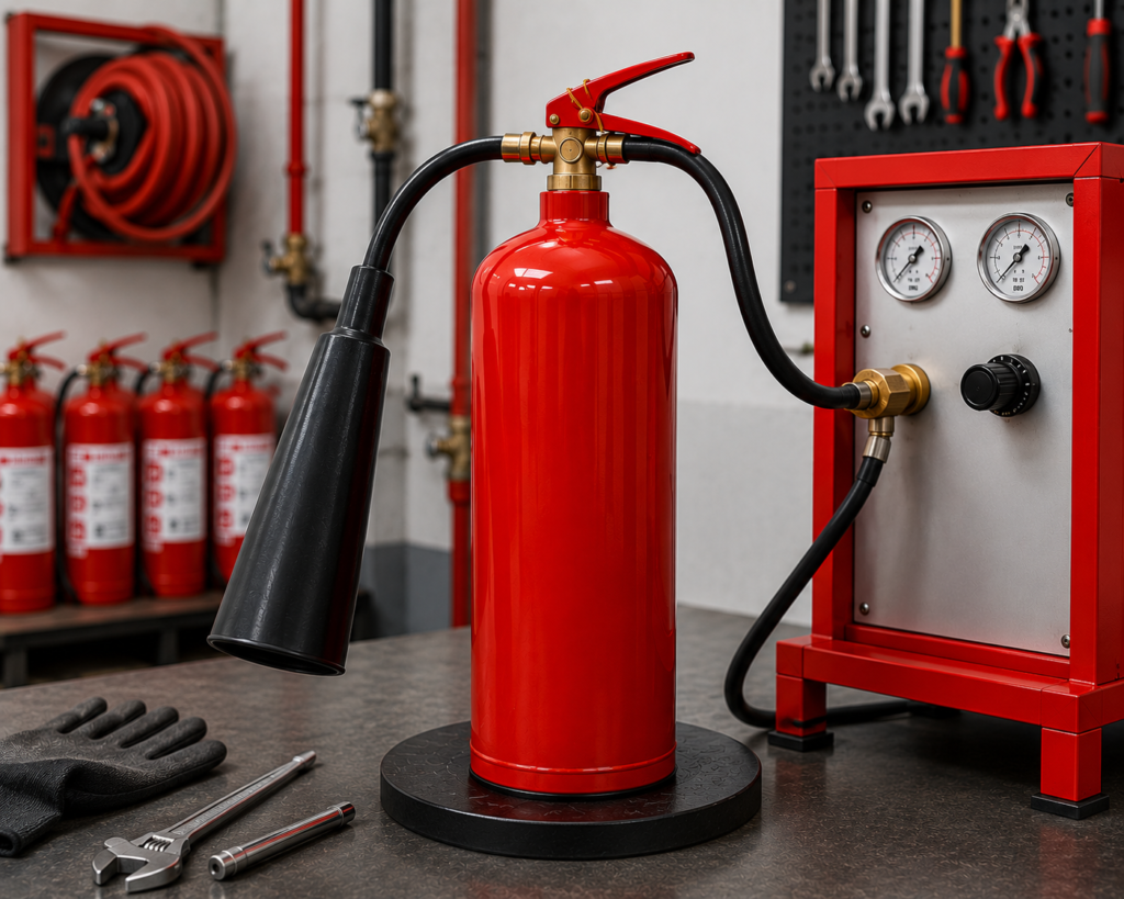 DCP Fire Extinguisher Refilling
