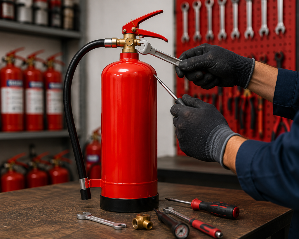 Fire Extinguisher Repairing