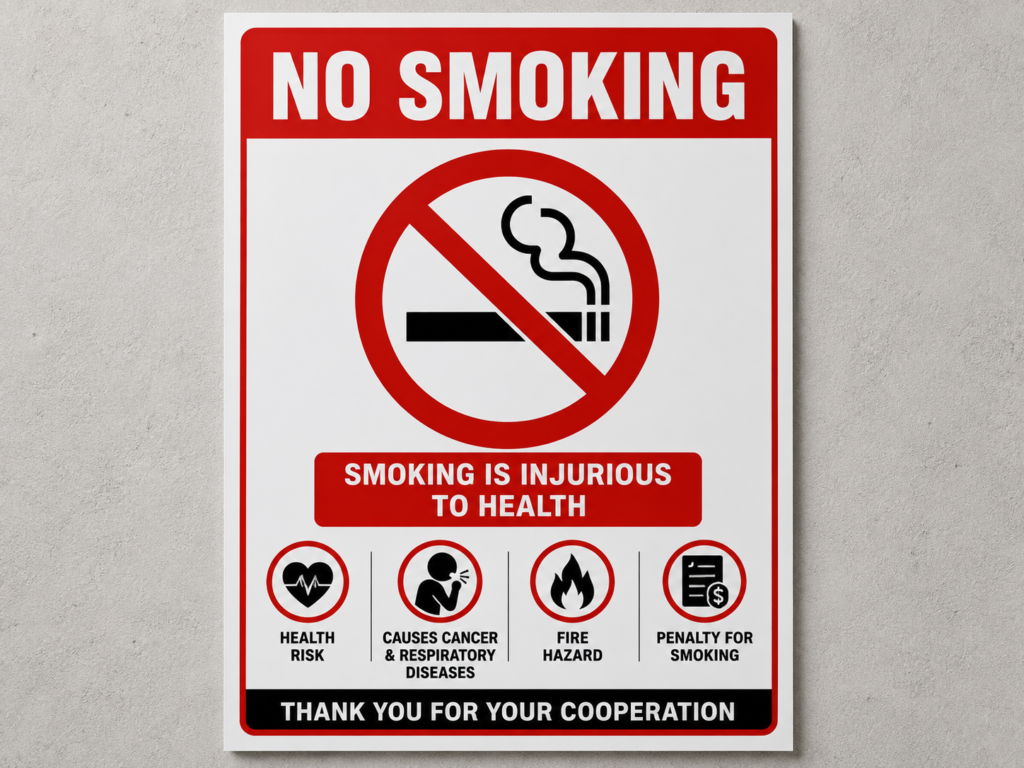 No Smoking Poster