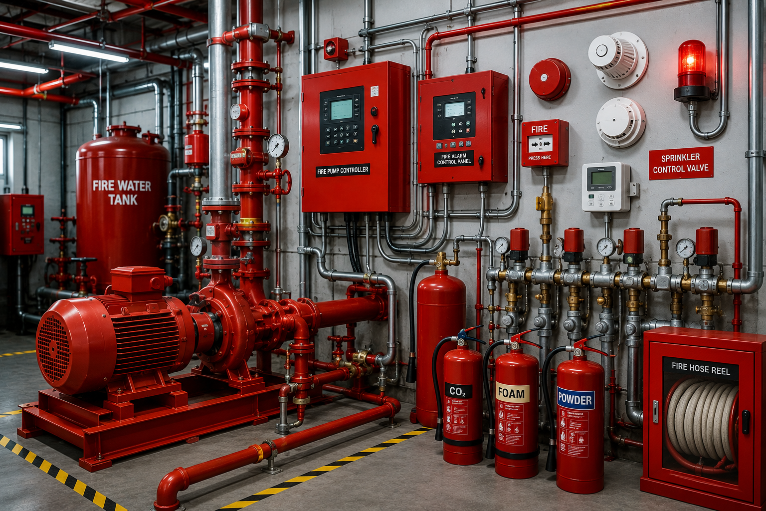 Industrial Fire Protection System Inspection